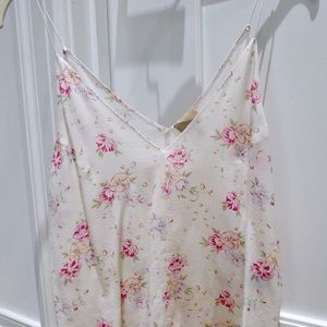 Silk Floral Cami